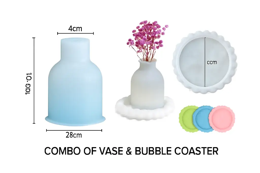 Combo of Vase & Bubble Coaster Mould