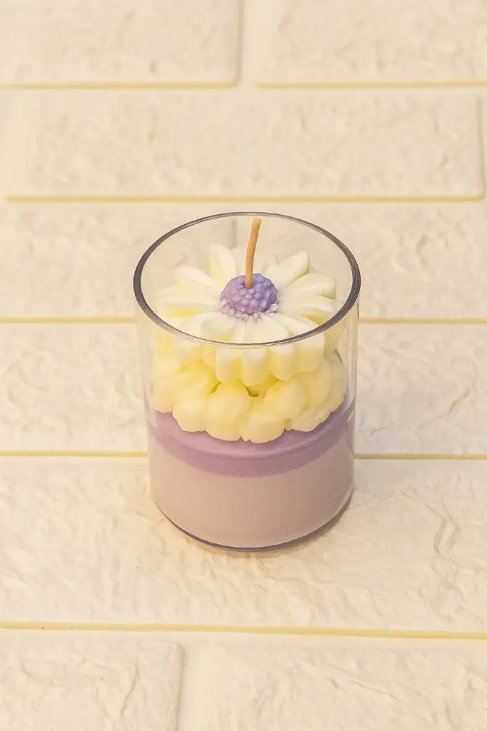 Purple Pastry Candle