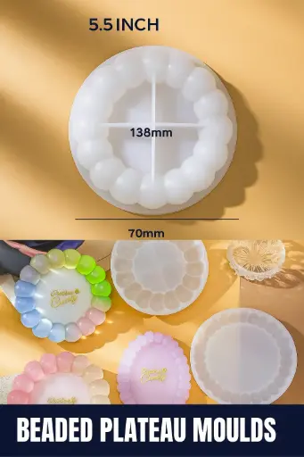 Beaded Round Coaster Mould